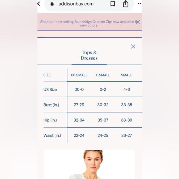 Addison Bay Smooth Sport Liberty Active Dress Size XS - Picture 5 of 7